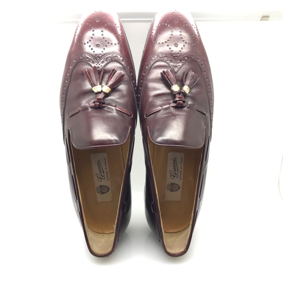 Gucci Vintage Wing-Tip Loafers main image 7